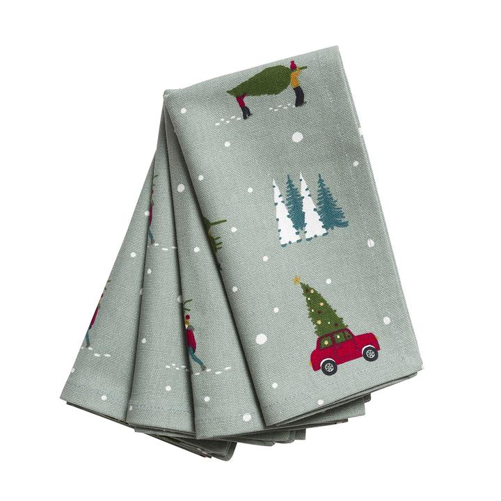 Sophie Allport seasonal napkins will add to your Christmas table decorations