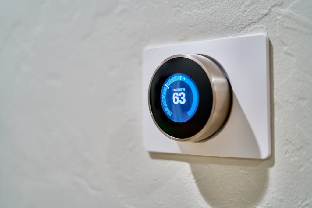 A smart home thermostat
